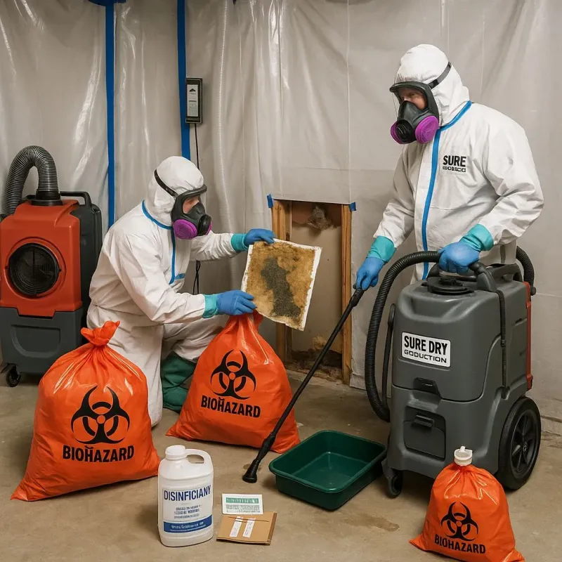 Contaminated Water Handling Protocols process in Lexington, MN