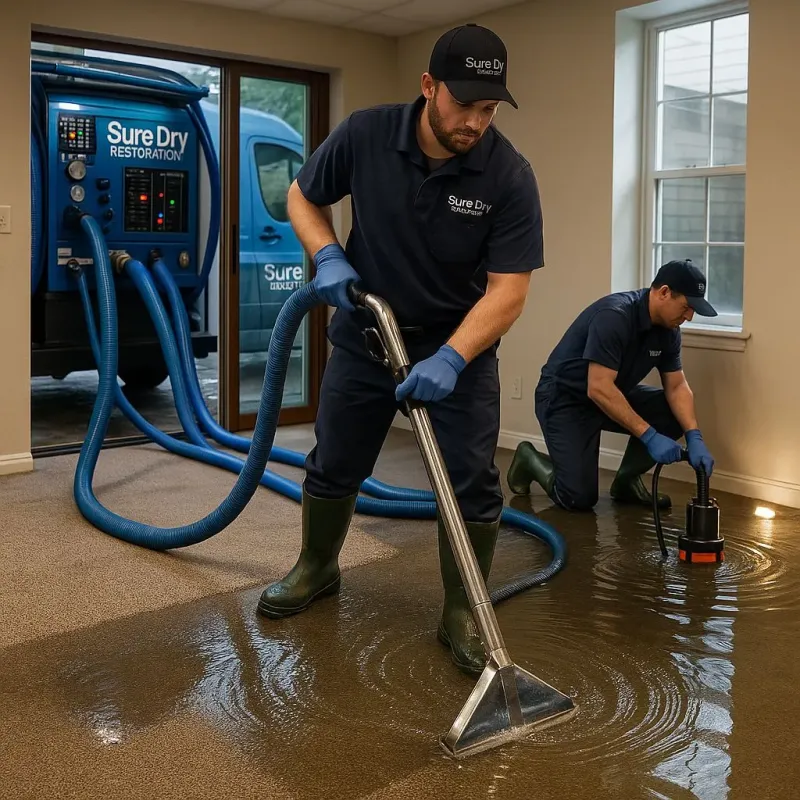 Water Extraction and Removal process in Lexington, MN